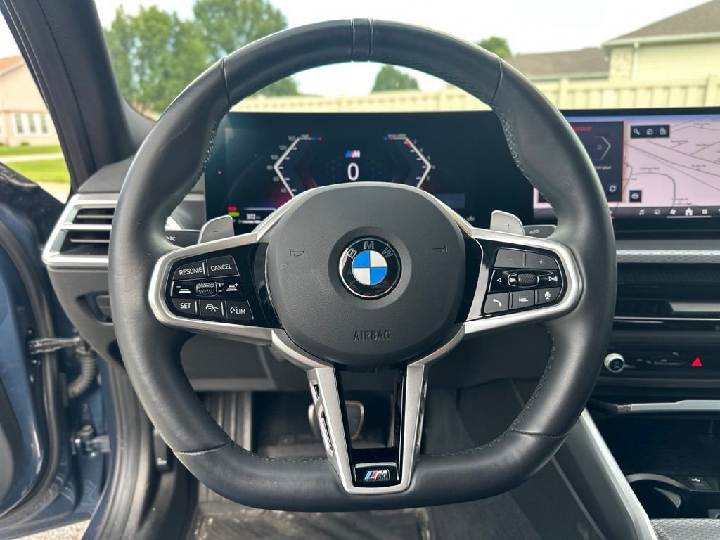 Used 2025 Blue BMW 330i xDrive image 29