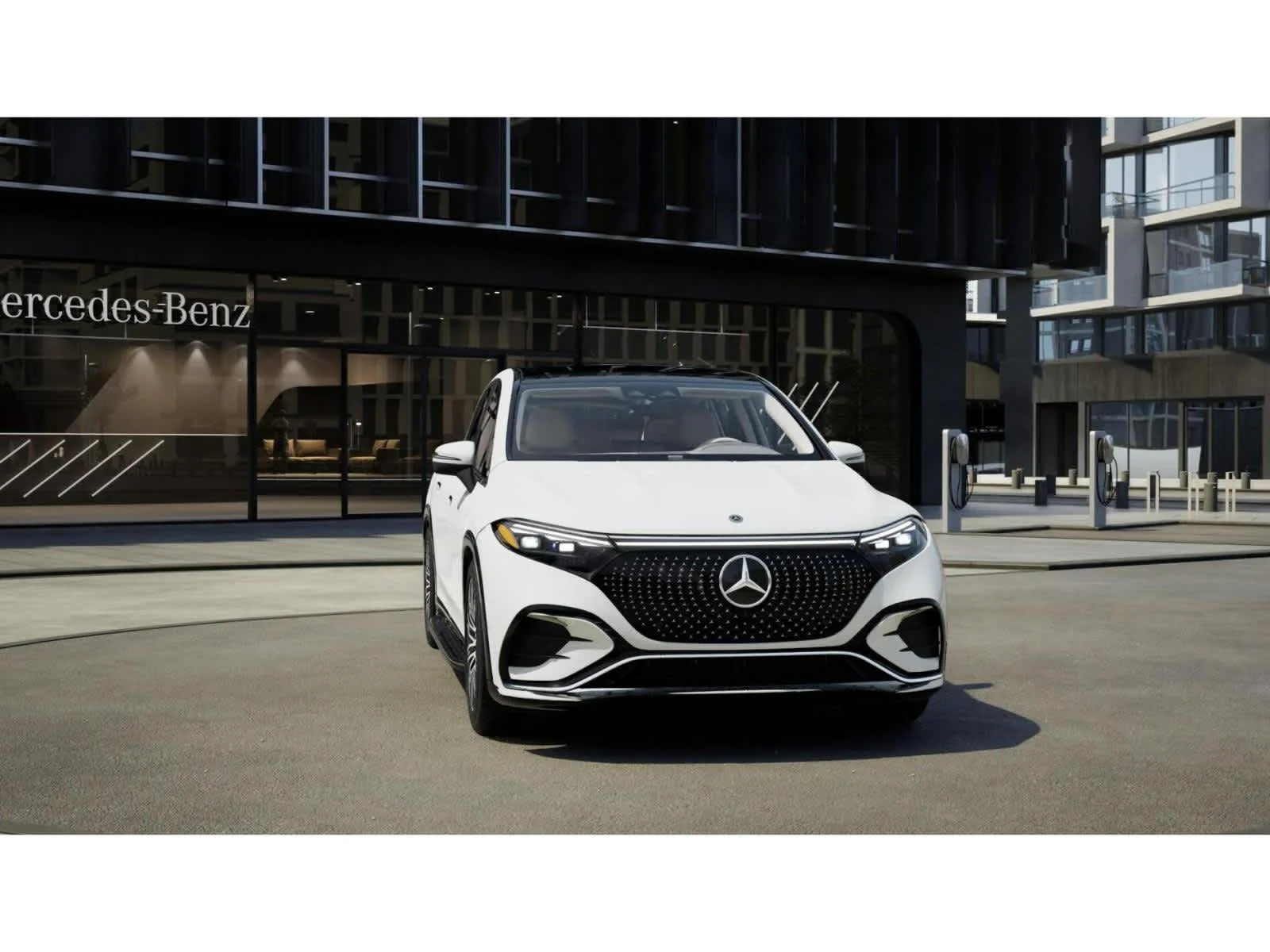 Used 2023 Polar White Mercedes-Benz EQS 580 image 8