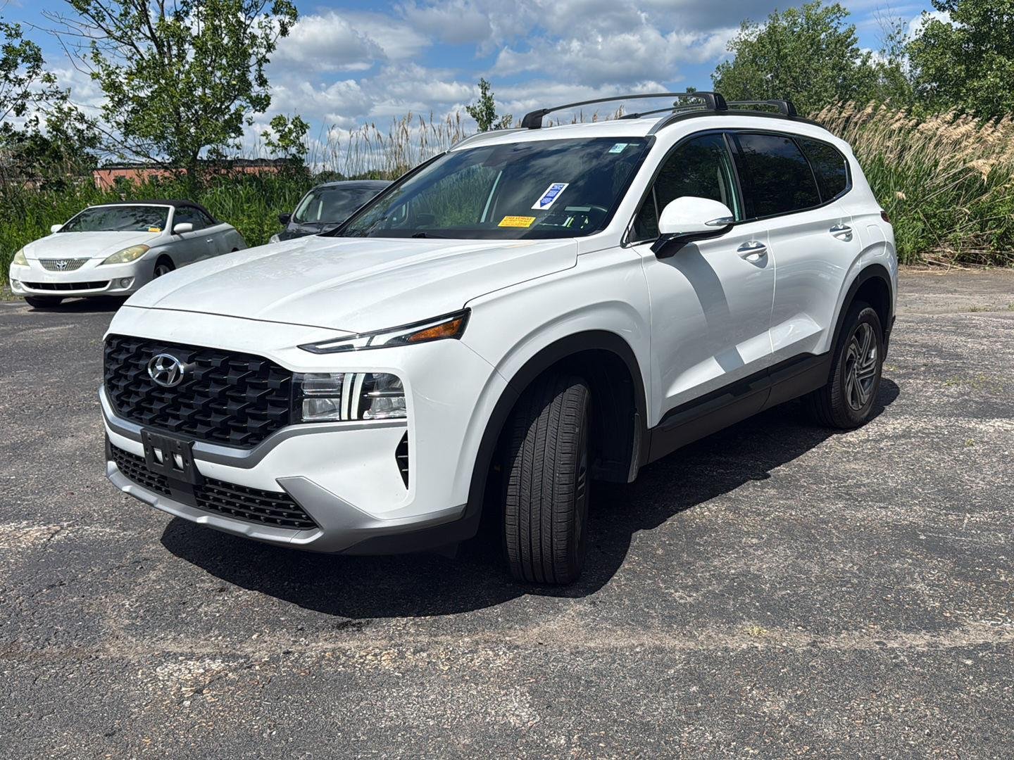 Used 2023 Serenity White Pearl Hyundai SEL image 2