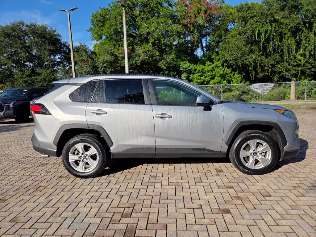 Certified Used 2021 Silver Toyota XLE image 12