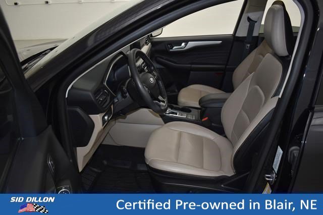 Certified Used 2021 Antimatter Blue Metallic Ford SEL image 6