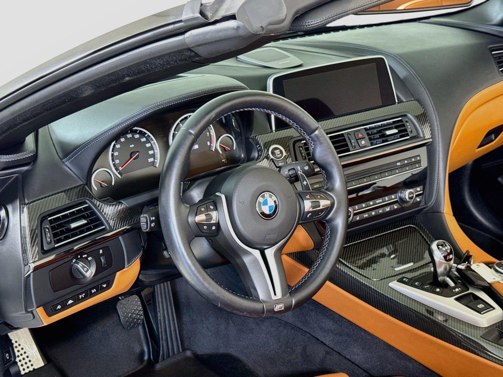 Used 2016 Alpine White BMW M6 Conv Competition Pkg | Executive Pkg | Night Vision image 15