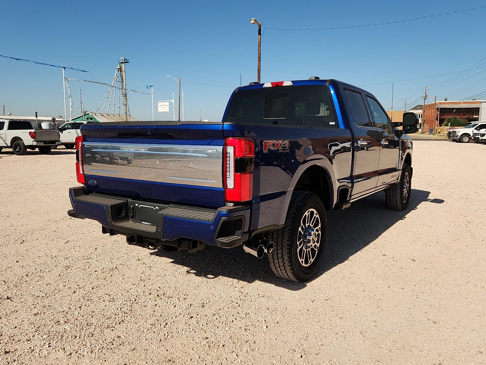 New 2026 Argon Blue Metallic Ford Platinum image 7