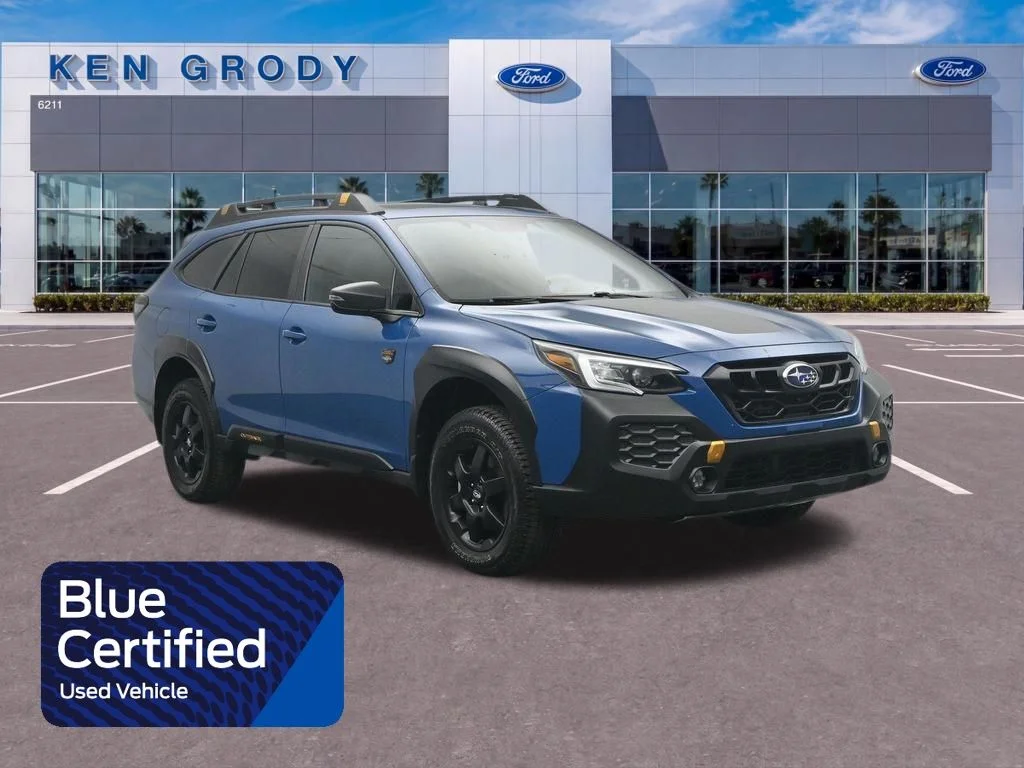 Used 2025 Blue Subaru Wilderness image 1