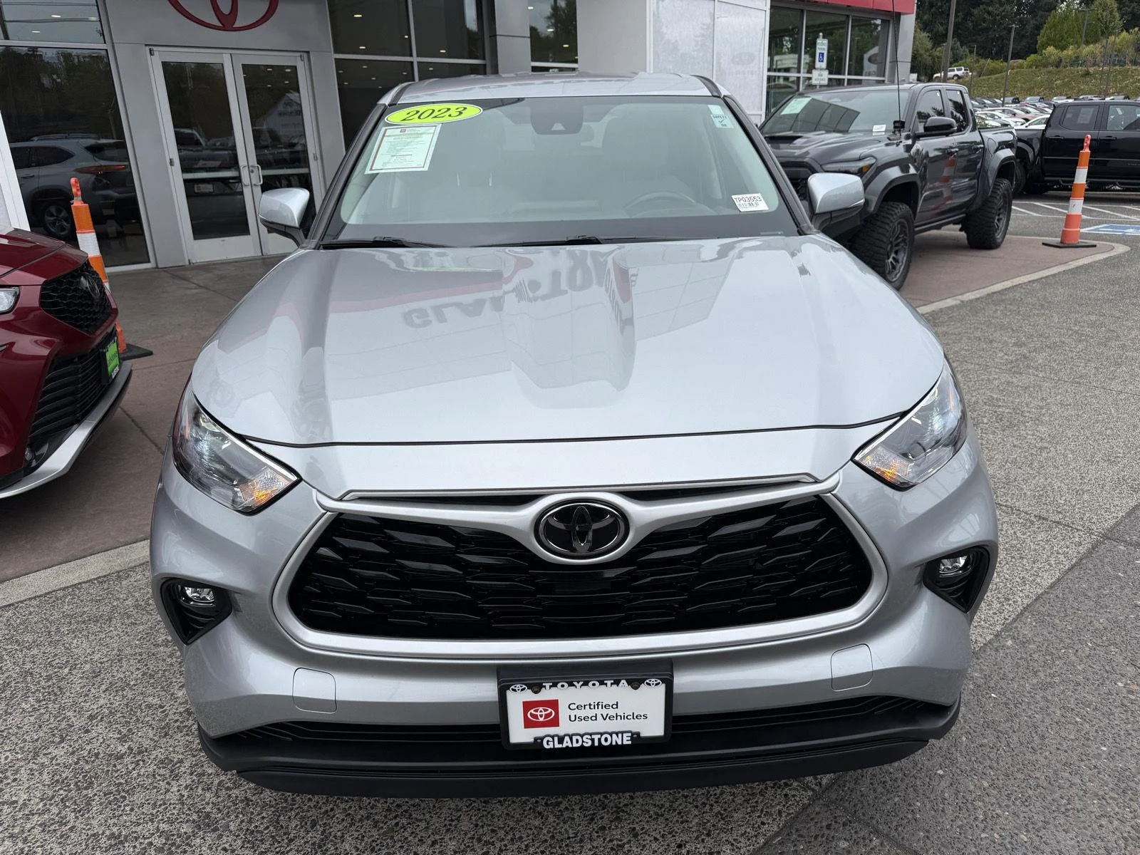 Used 2023 Celestial Silver Metallic Toyota LE image 9