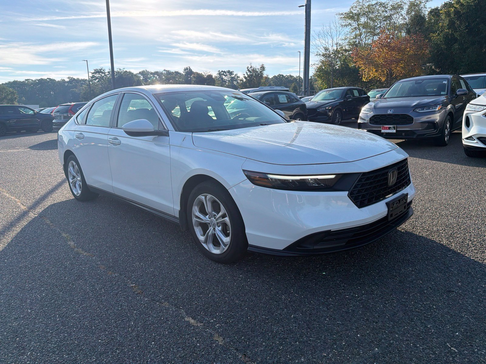 Used 2024 Platinum White Pearl Honda LX image 33