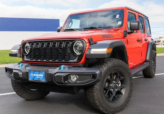 Used 2024 Red Jeep Willys 4xe image 1