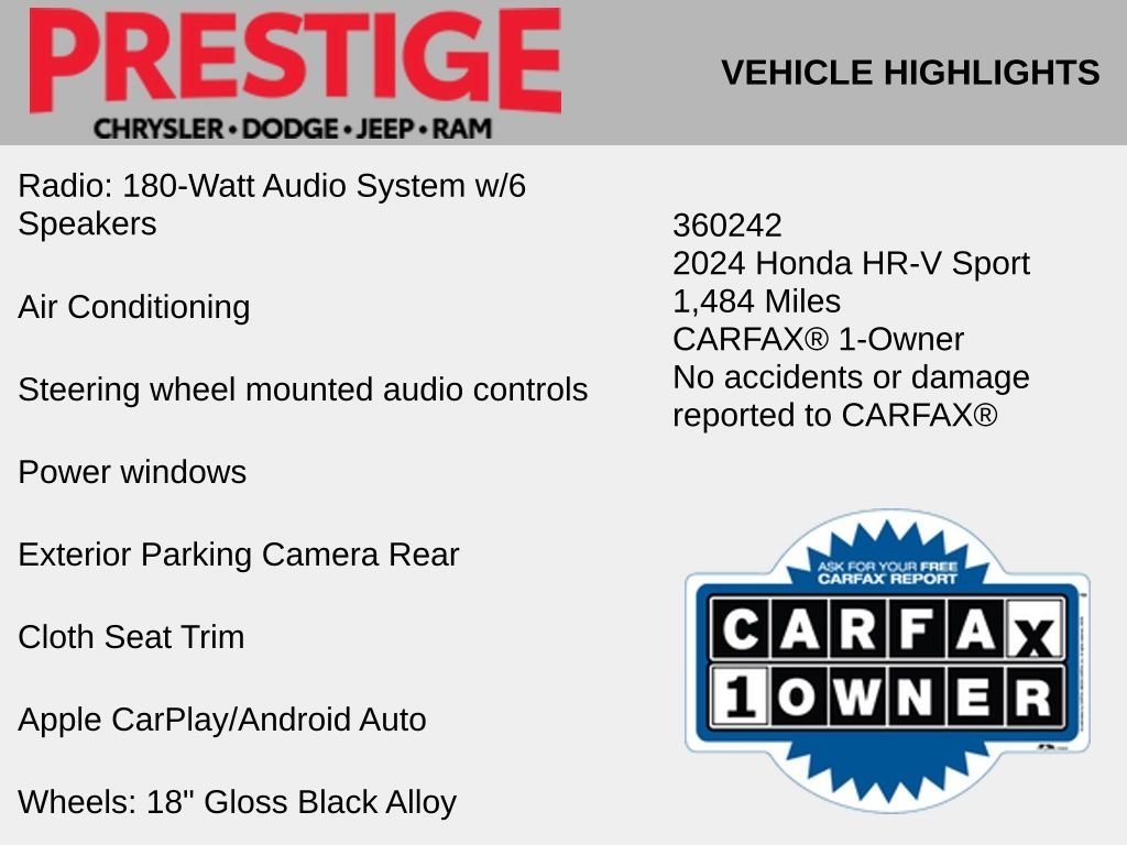 Used 2024 Blue Honda Sport image 2
