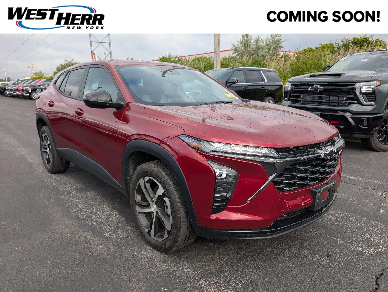 Used 2024 Crimson Metallic Chevrolet 1RS image 1