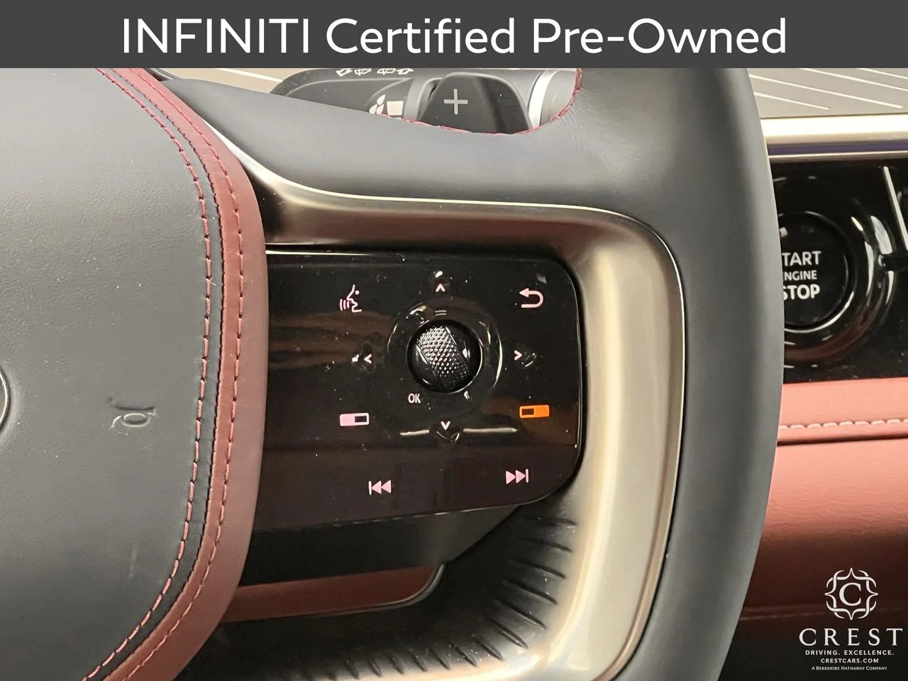 Certified Used 2026 Mineral Black Graphite Shadow INFINITI AUTOGRAPH image 16
