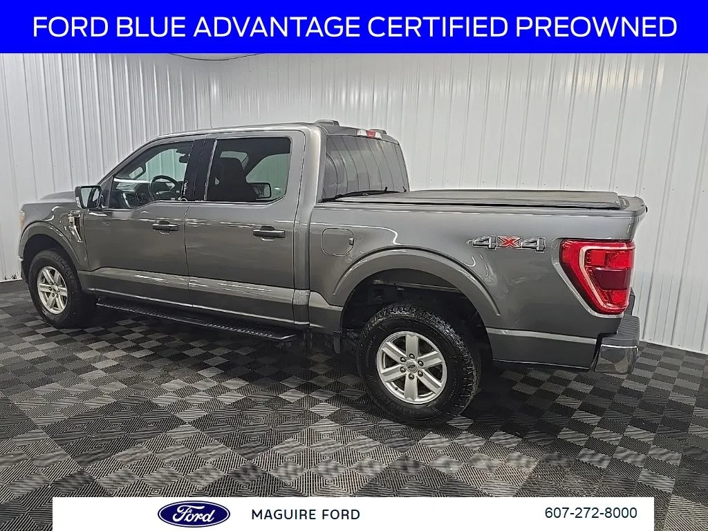Used 2021 Carbonized Gray Metallic Ford XLT image 5