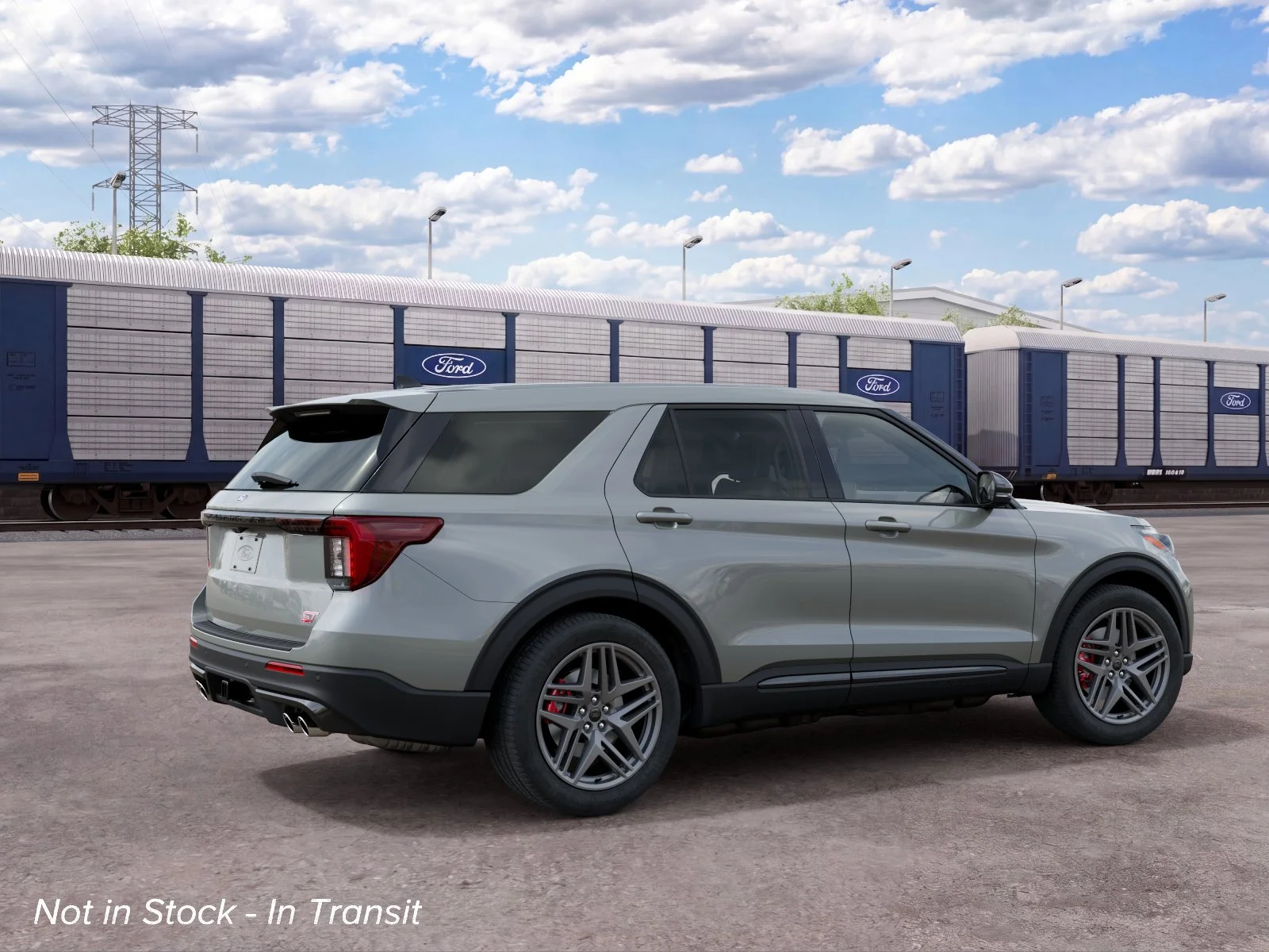 New 2027 Avalanche Gray Ford ST image 7