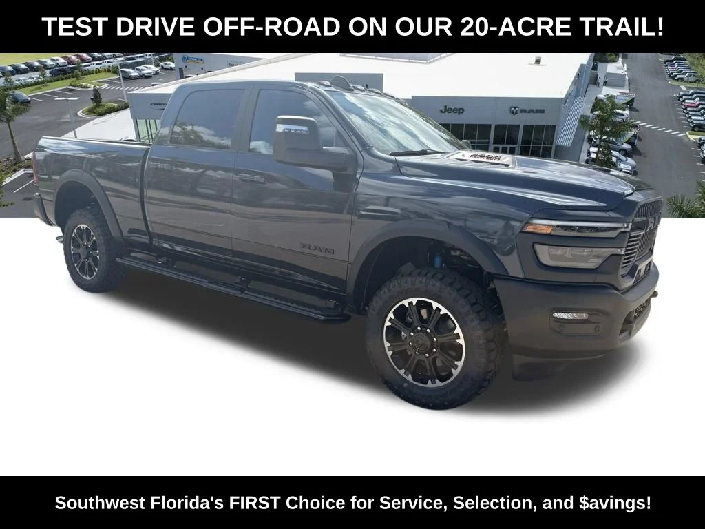 New 2026 Forged Blue Metallic Exterior Paint RAM Rebel image 2