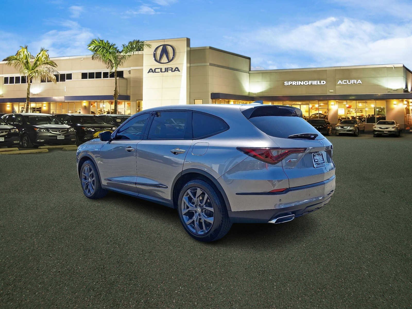 Certified Used 2024 Liquid Carbon Metallic Acura SH-AWD A-SPEC image 5