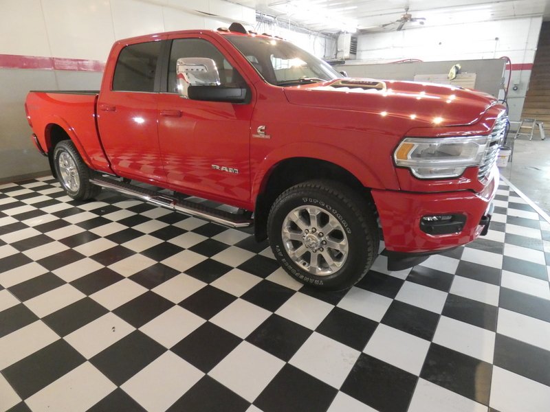 Used 2024 FLAME RED CLEARCO Ram Laramie Crew Cab 6