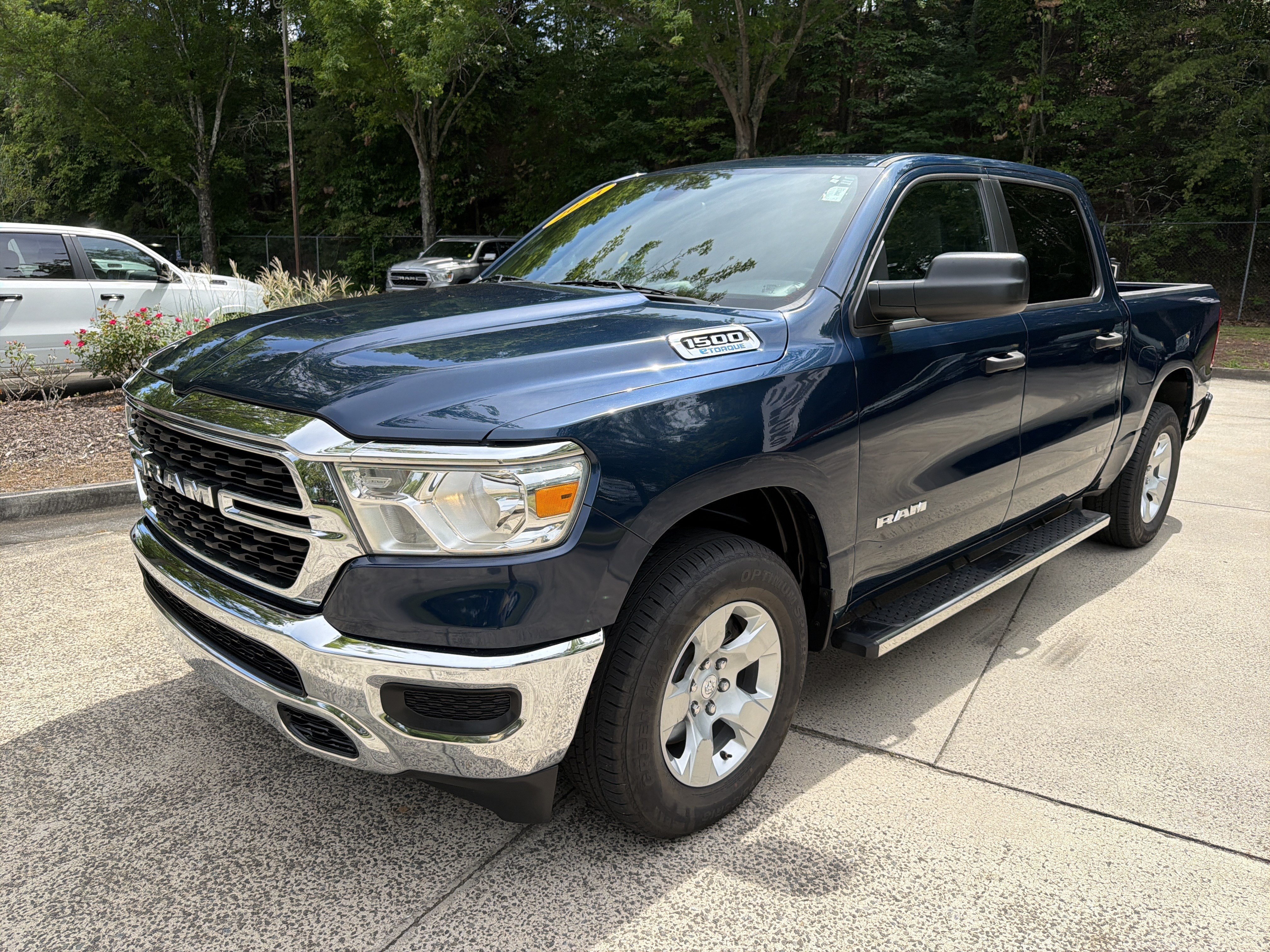 Used 2023 Patriot Blue Pearlcoat Ram Big Horn image 4