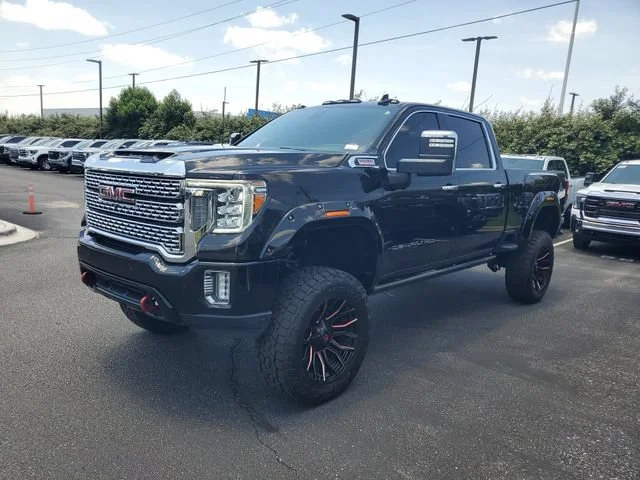 Used 2021 EBONY TWILIGHT METALLIC GMC Denali image 2
