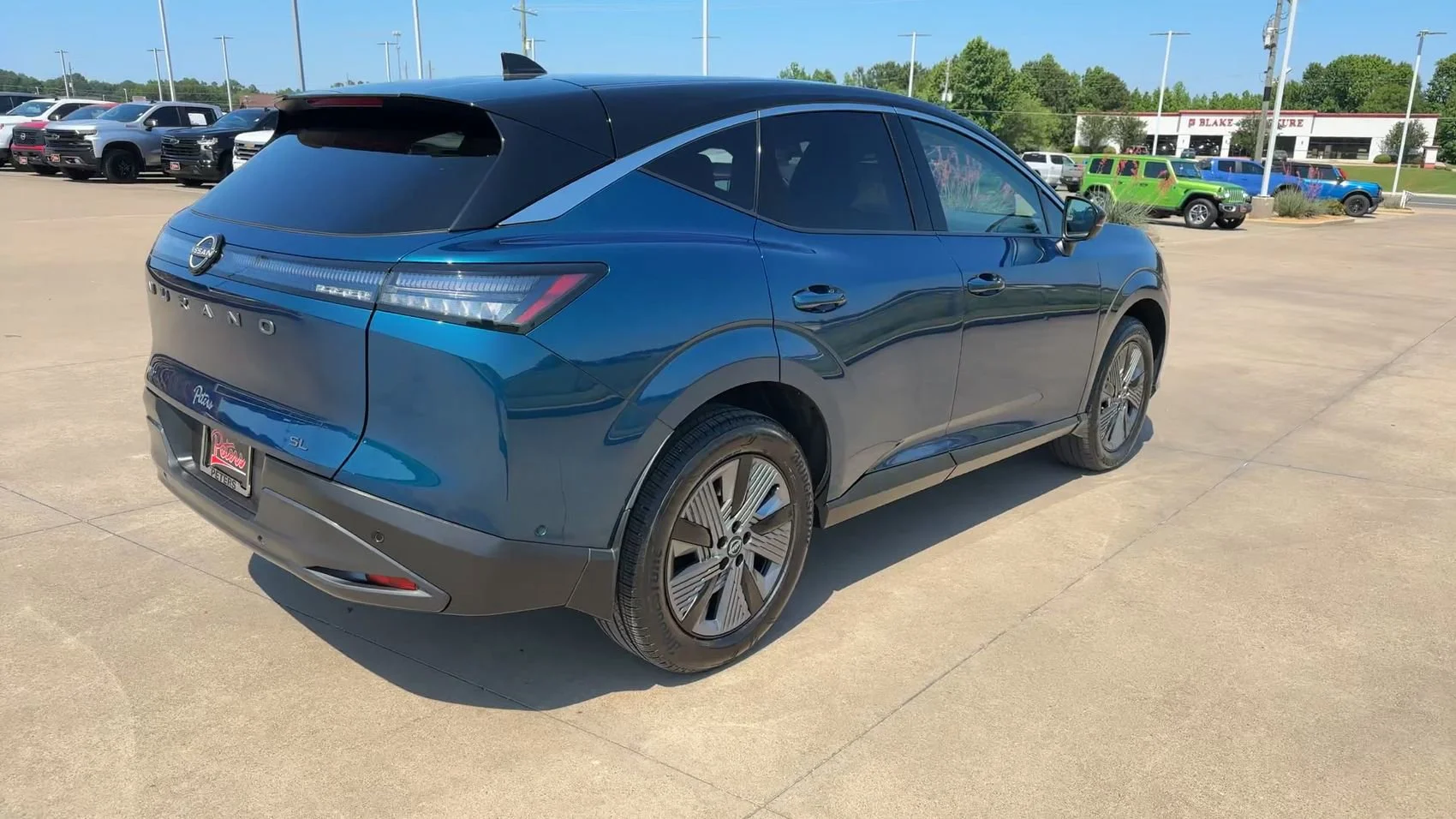 Used 2025 Aurora Blue/Super Black Nissan SL image 9