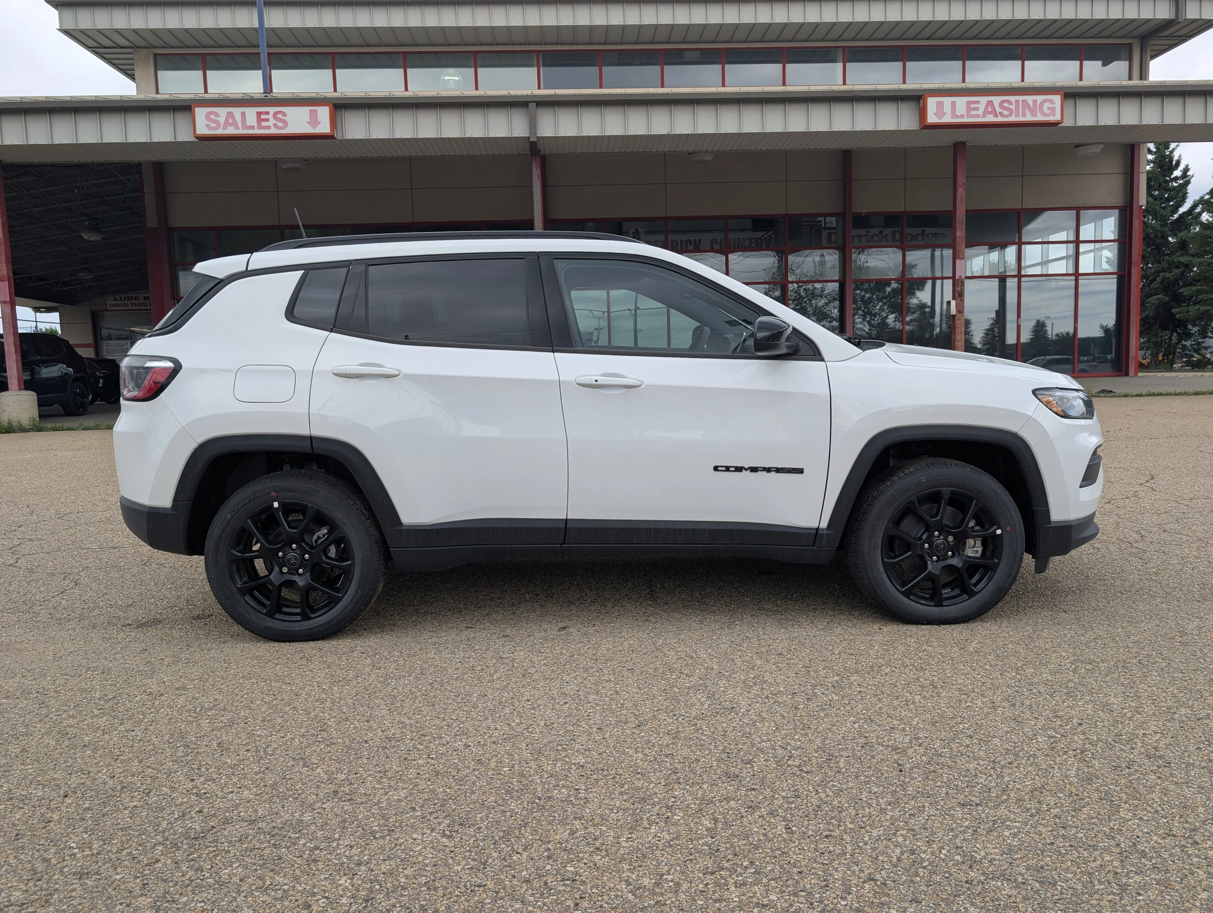 New 2026 Bright White Jeep North image 8