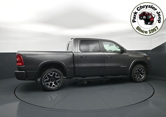 Used 2025 RAM Ram 1500 Pickup Laramie with VIN 1C6SRFJP5SN662022 for sale in Burnsville, Minnesota