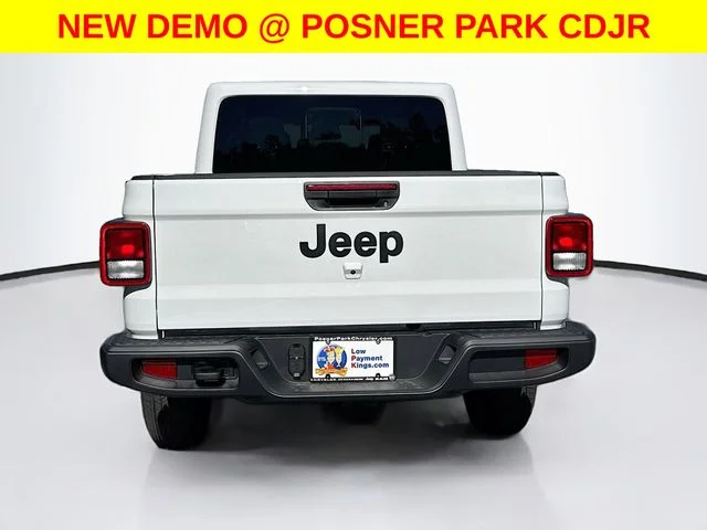 New 2026 Bright White Clear-Coat Exterior Paint Jeep Sport S image 6