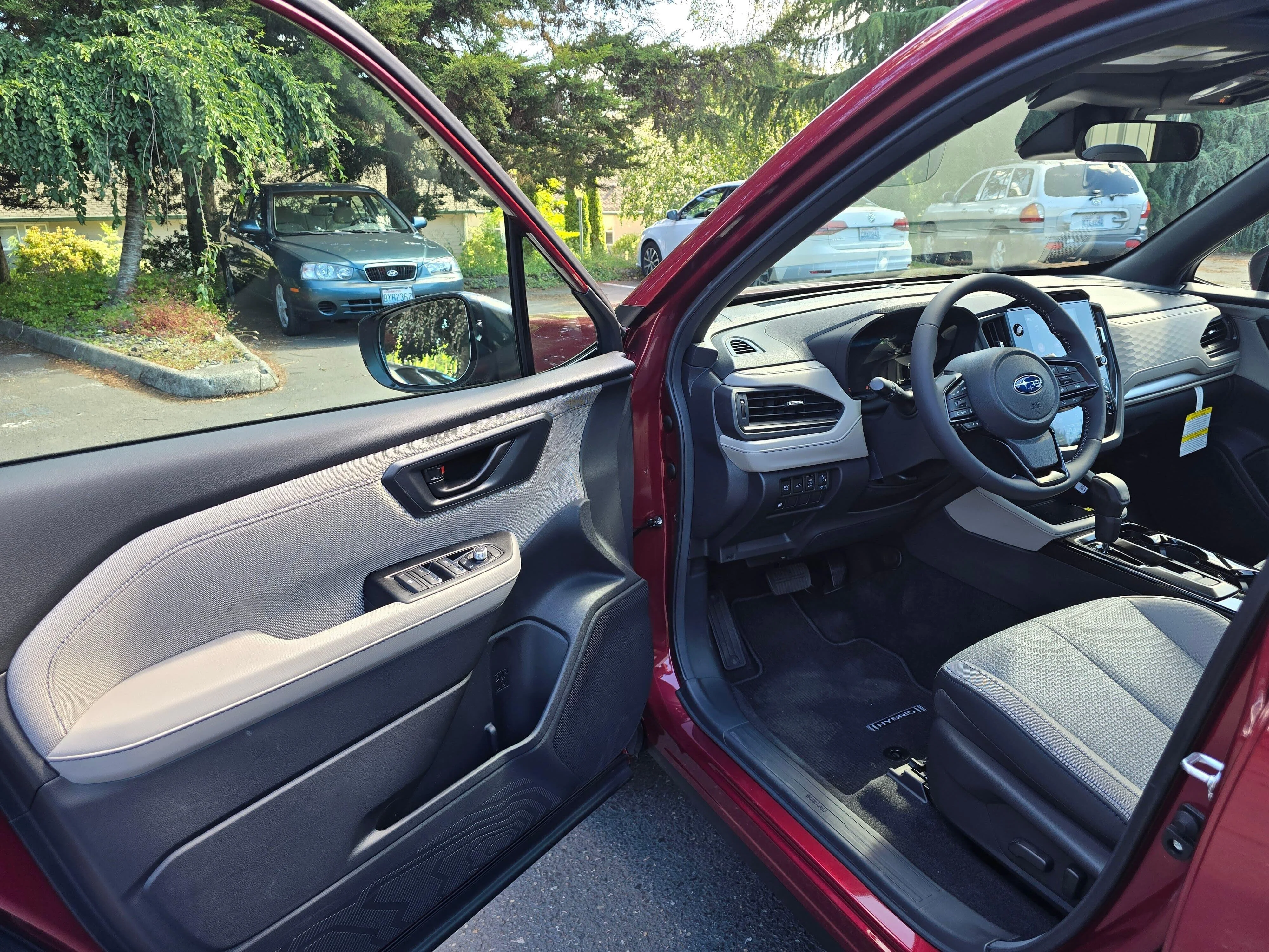 New 2026 CRIMSON RED PEARL Subaru Premium Hybrid image 7