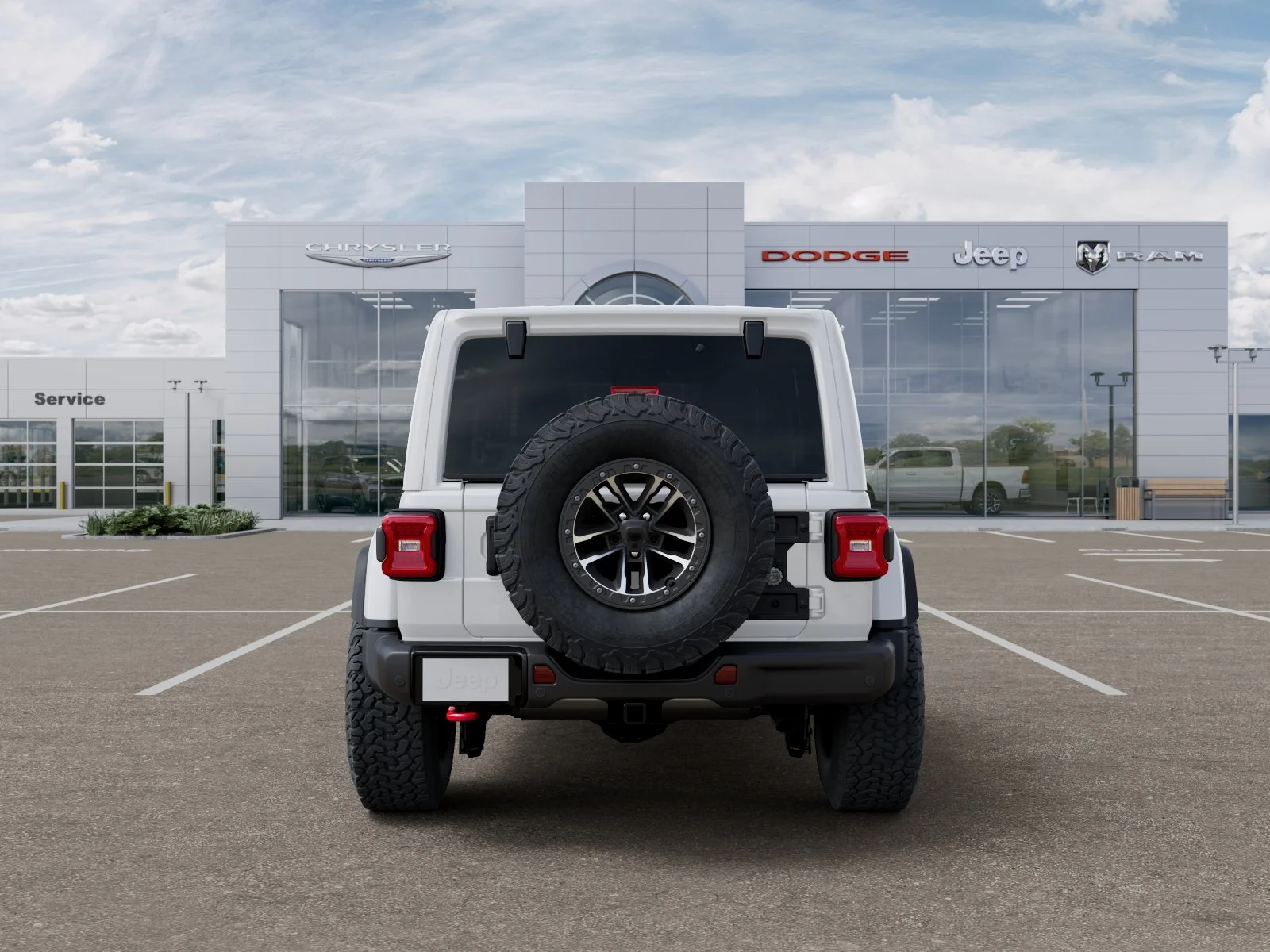 New 2026 Bright White Clearcoat Jeep Rubicon X image 34