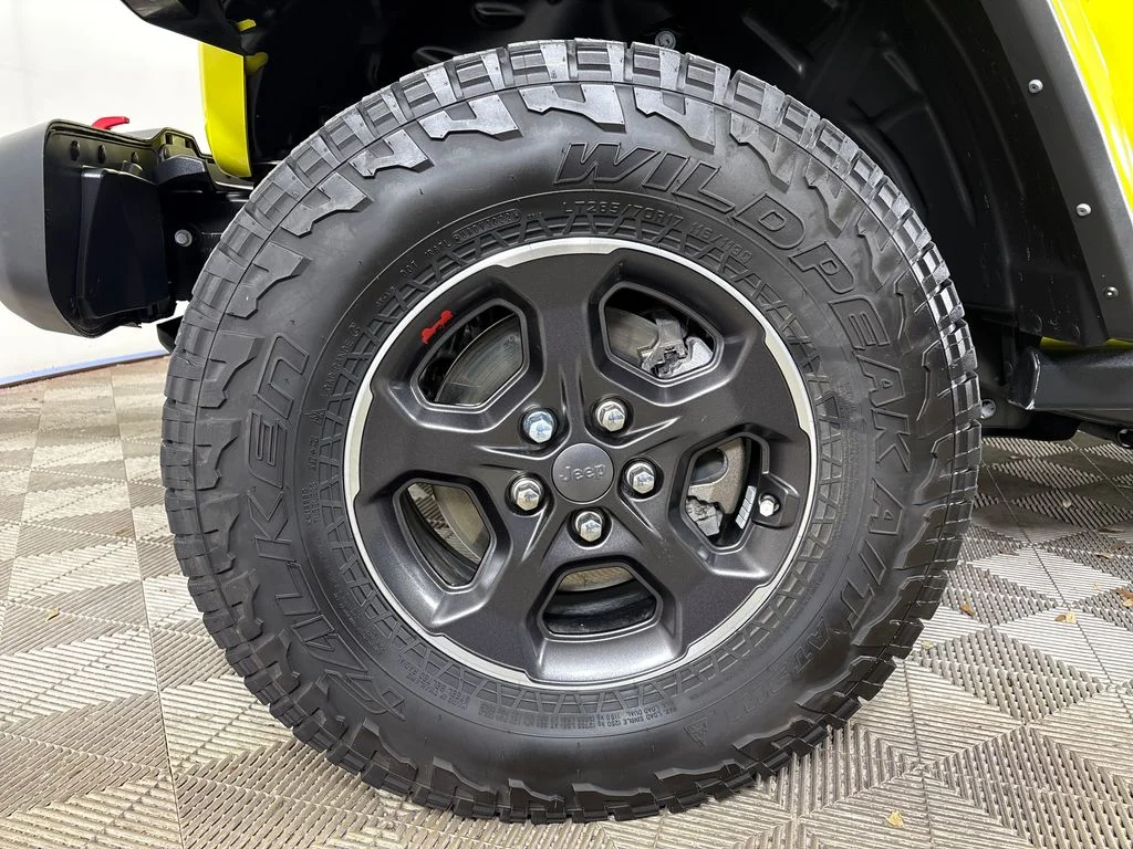 Certified Used 2023 Yellow Jeep Rubicon image 12
