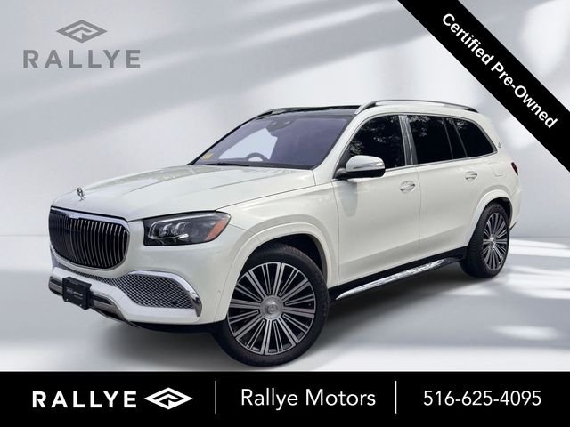 Certified Used 2023 White Mercedes-Benz Maybach GLS 600 image 1