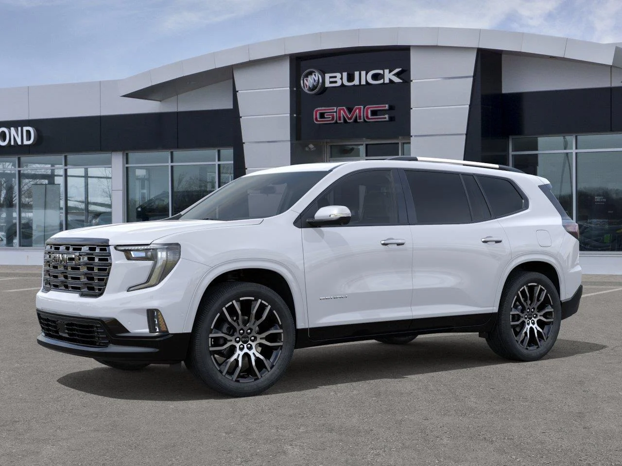 New 2027 Glacier White Tricoat GMC Denali Ultimate image 2