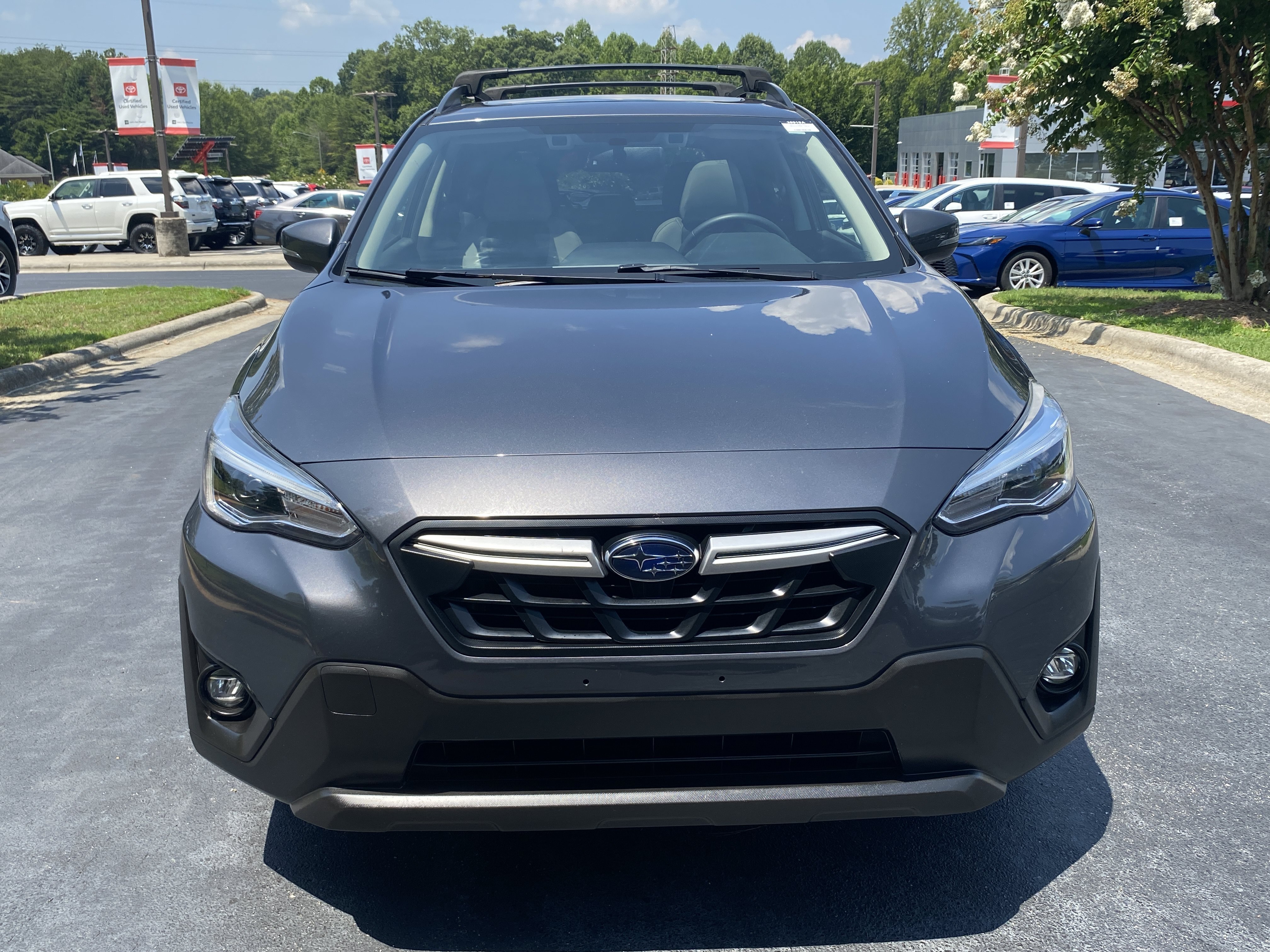 Used 2021 Magnetite Gray Metallic Subaru Limited image 2