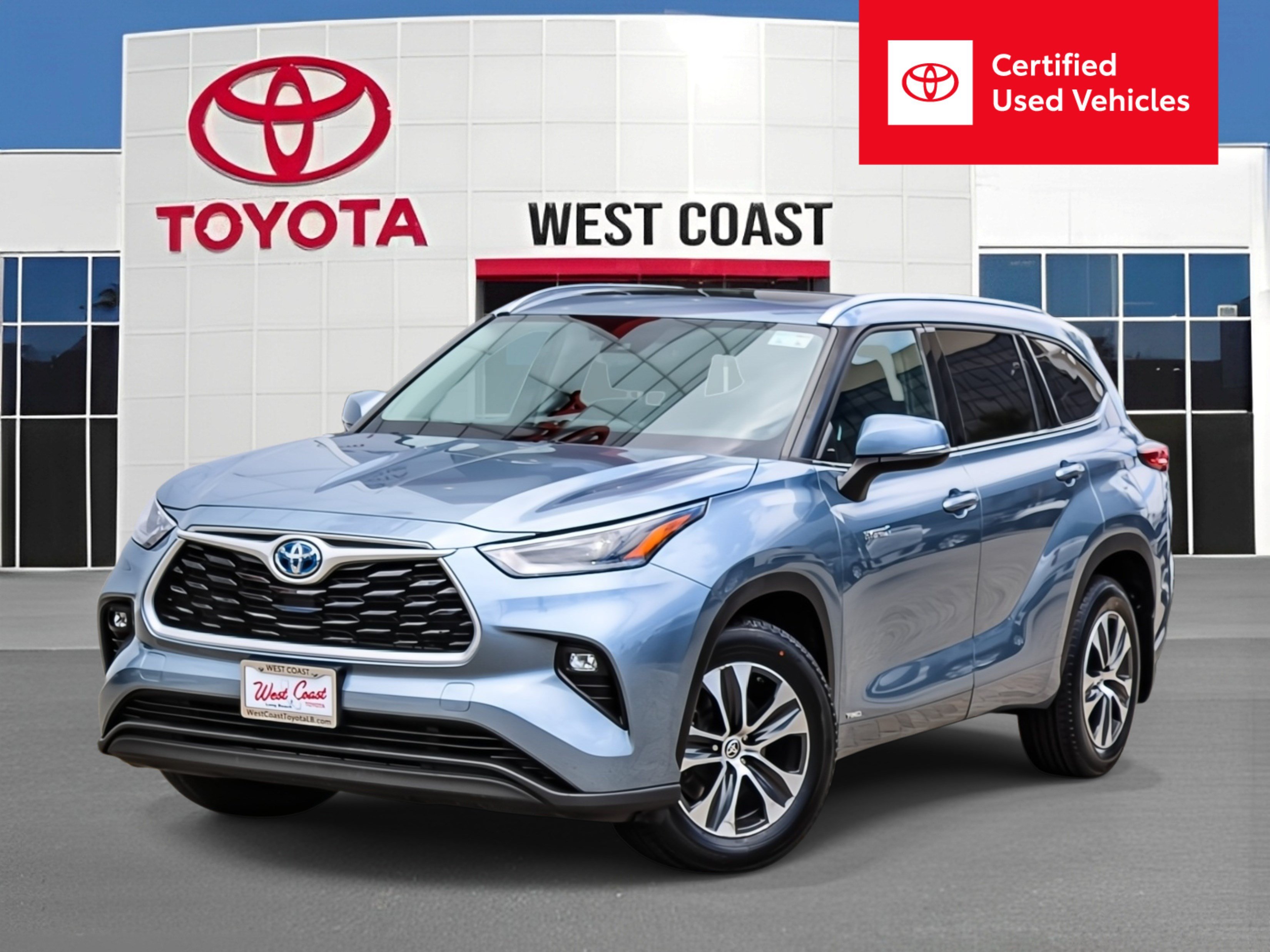 Certified Used 2021 Moon Dust Toyota Hybrid XLE image 1