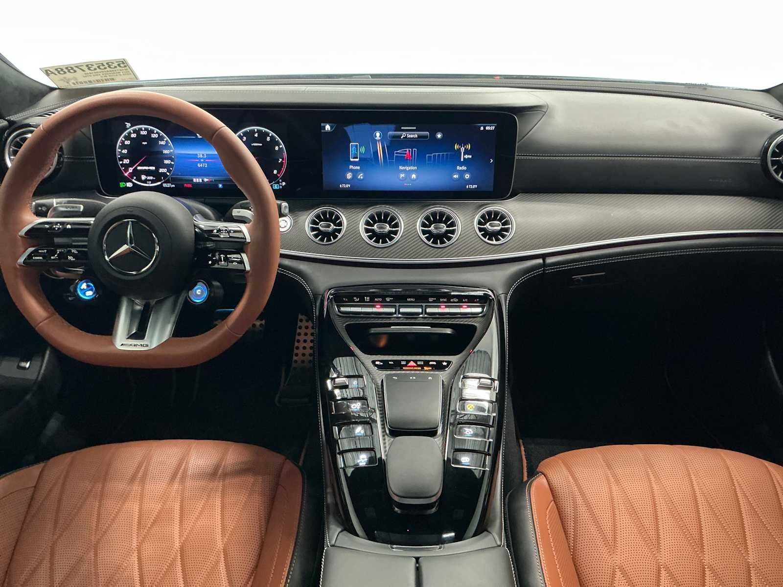 Certified Used 2024 MANUFAKTUR Côte dAzur Light Blue Metallic Mercedes-Benz AMG® GT 53 image 18