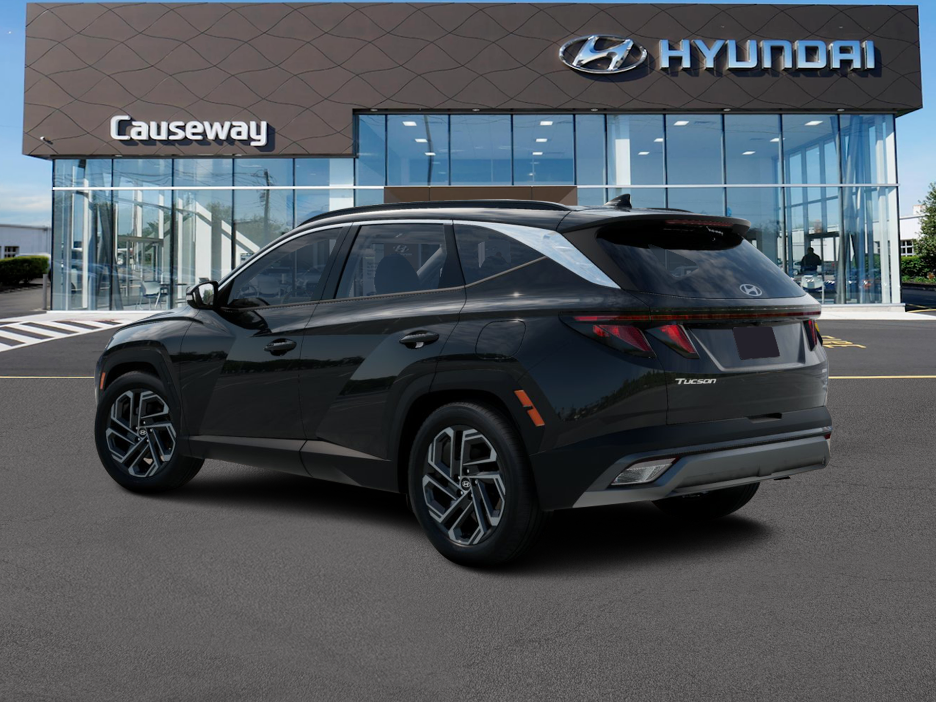 New 2026 Black Hyundai SEL Plus AWD image 4