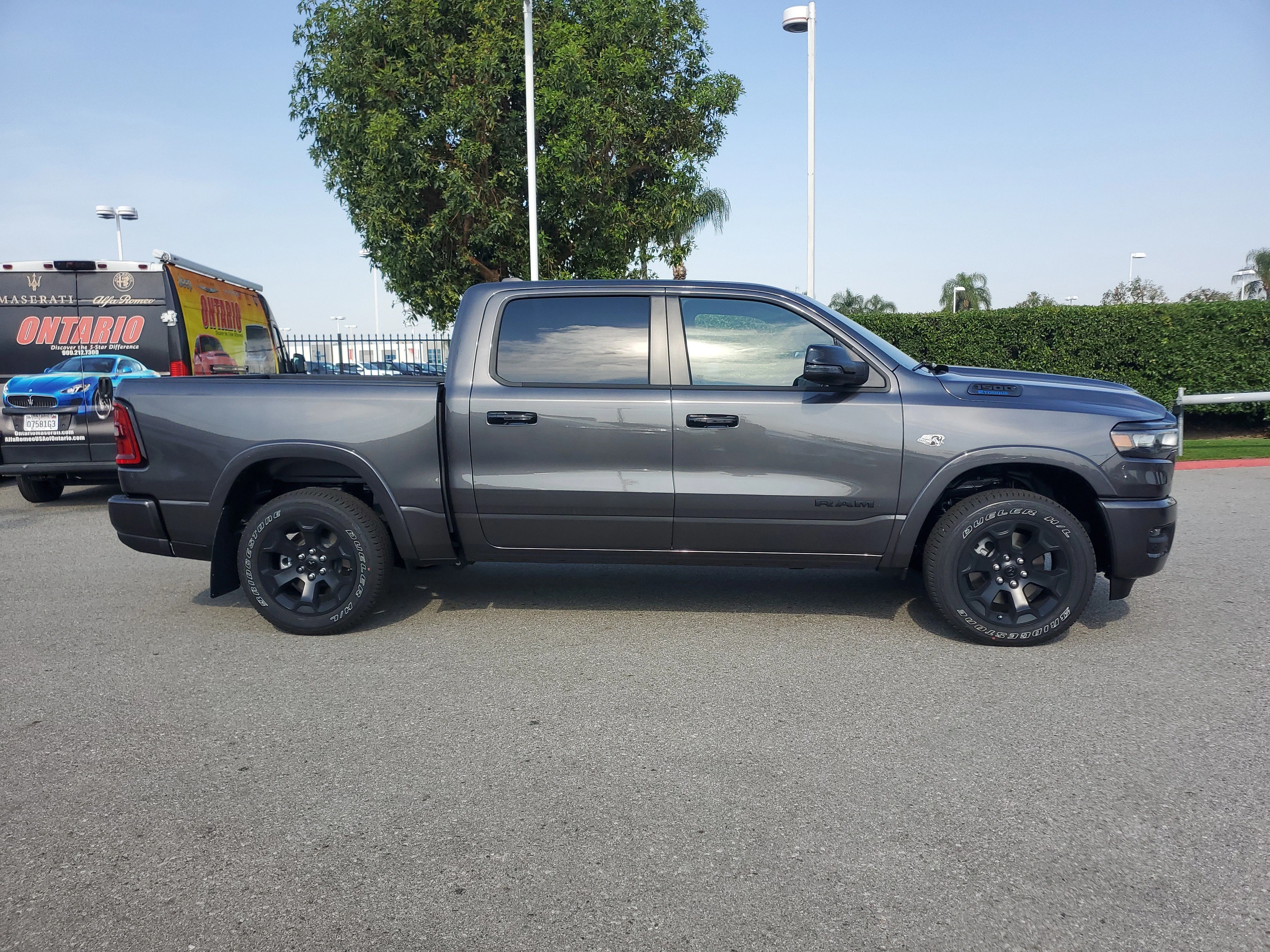 New 2026 Granite Crystal Metallic Clear-Coat Exterior Paint RAM Big Horn/Lone Star image 2
