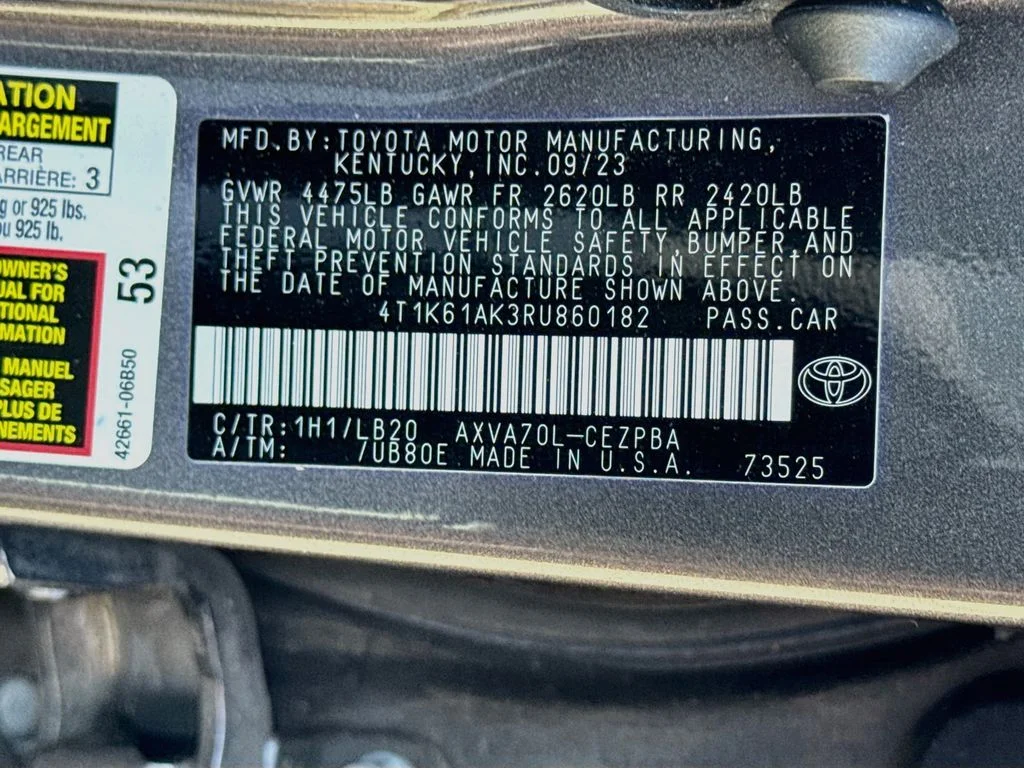 Used 2024 Predawn Gray Mica Toyota XSE image 35