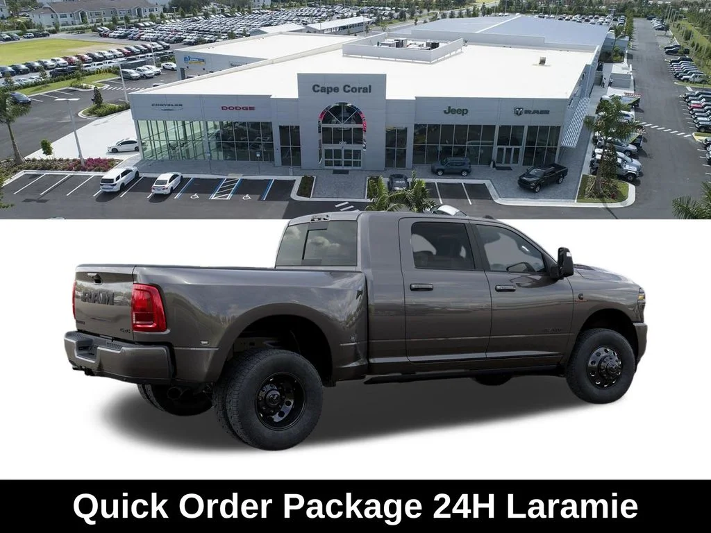 New 2026 Granite Crystal Metallic Clear-Coat Exterior Paint RAM Laramie image 4