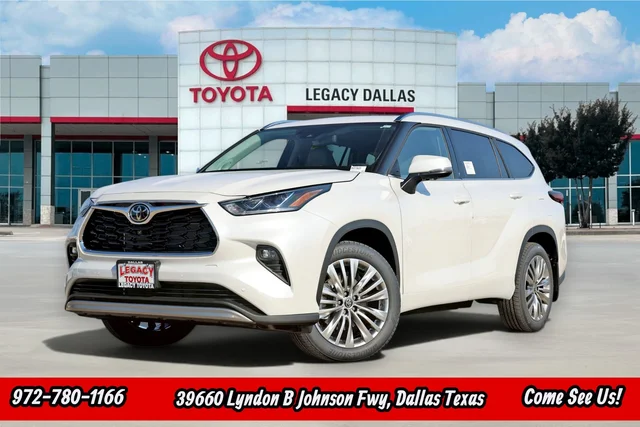 New 2026 Toyota Highlander Platinum