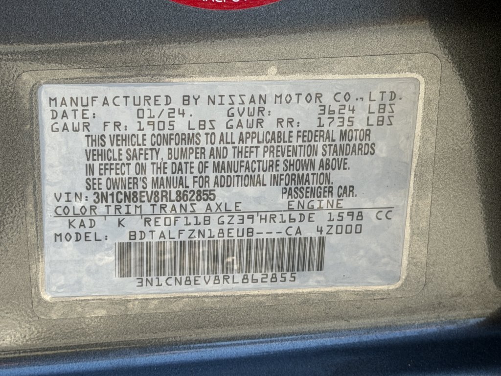 Used 2024 Gray Nissan 1.6 SV image 44