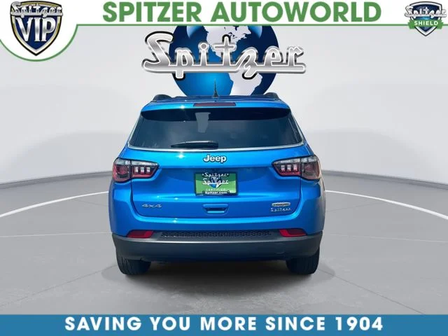 Certified Used 2023 Blue Jeep Latitude image 8