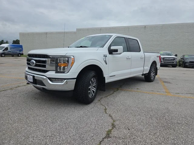 Used 2021 White Ford Lariat image 1
