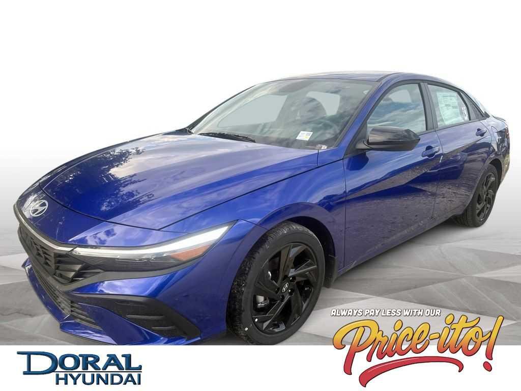 New 2026 Intense Blue Hyundai SEL Sport image 1