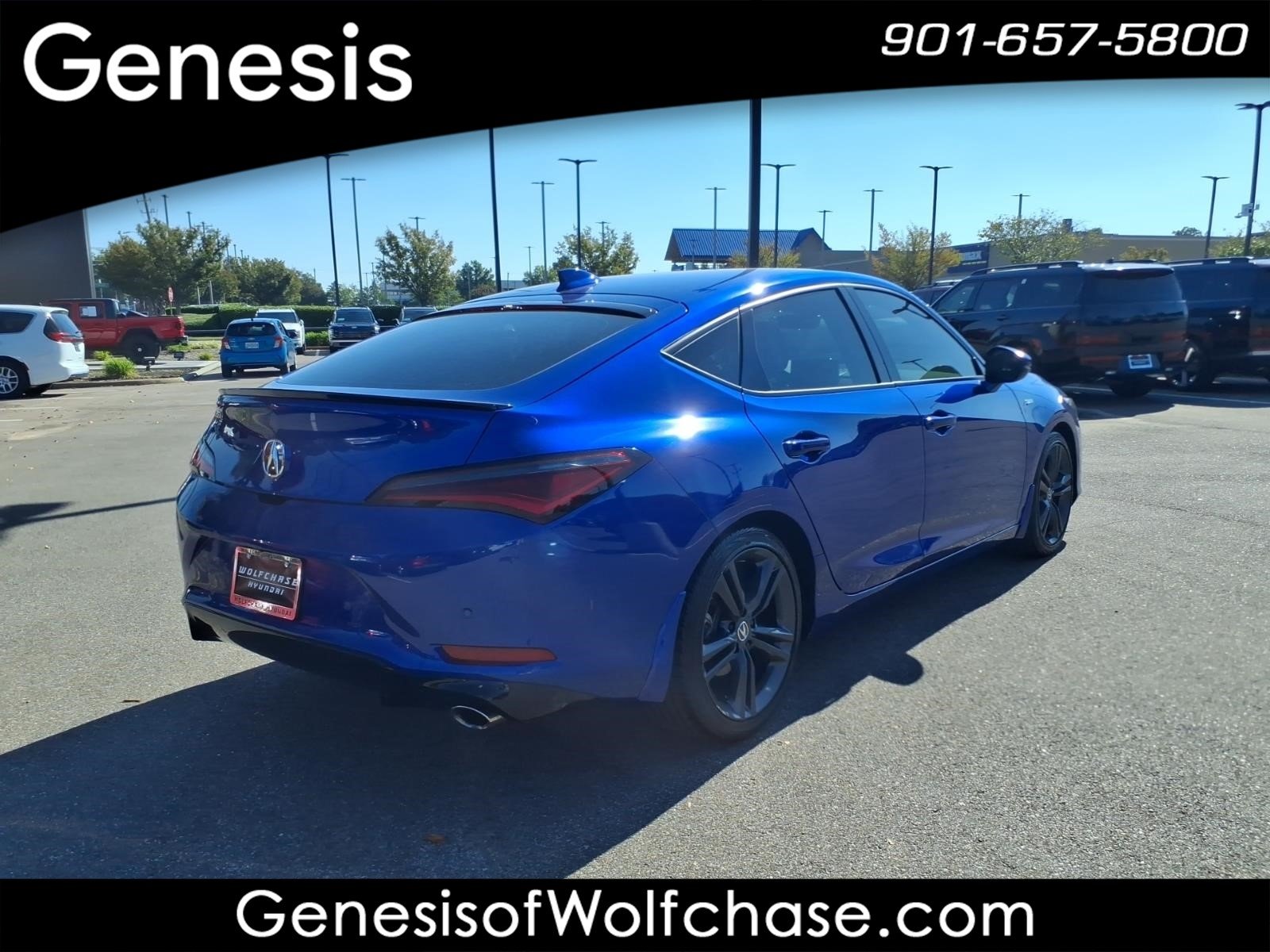Used 2025 Blue Acura A-Spec Tech Package image 5