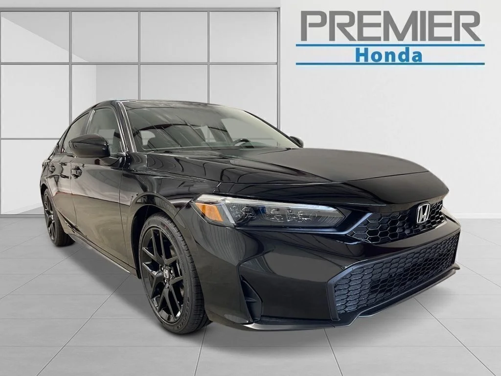 New 2026 Crystal Black Pearl Honda FWD Sport image 9