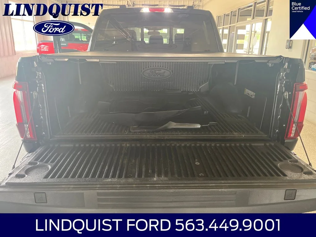 Certified Used 2024 Black Metallic Ford Lariat image 11