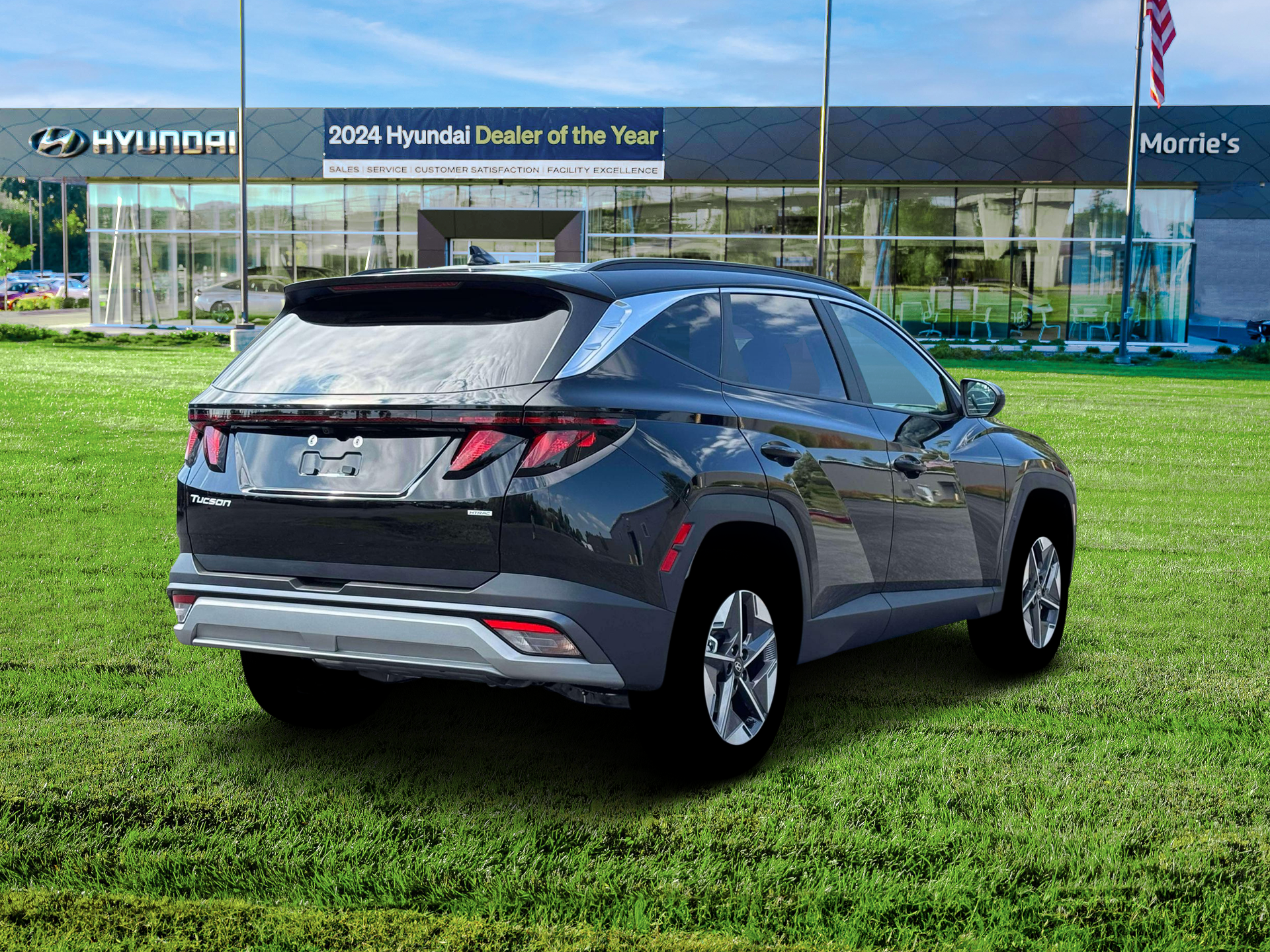 New 2026 Phantom Black Hyundai SEL AWD image 7