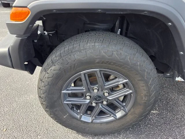 Used 2025 Bright White Clearcoat Jeep Sport S image 16
