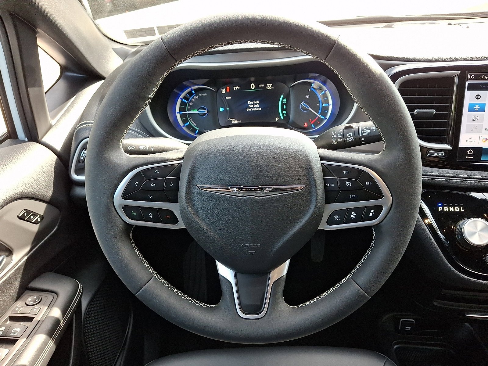 Used 2025 Bright White Clearcoat Chrysler Hybrid Select image 19