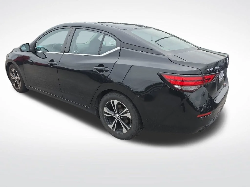Certified Used 2021 Black Nissan SV image 2