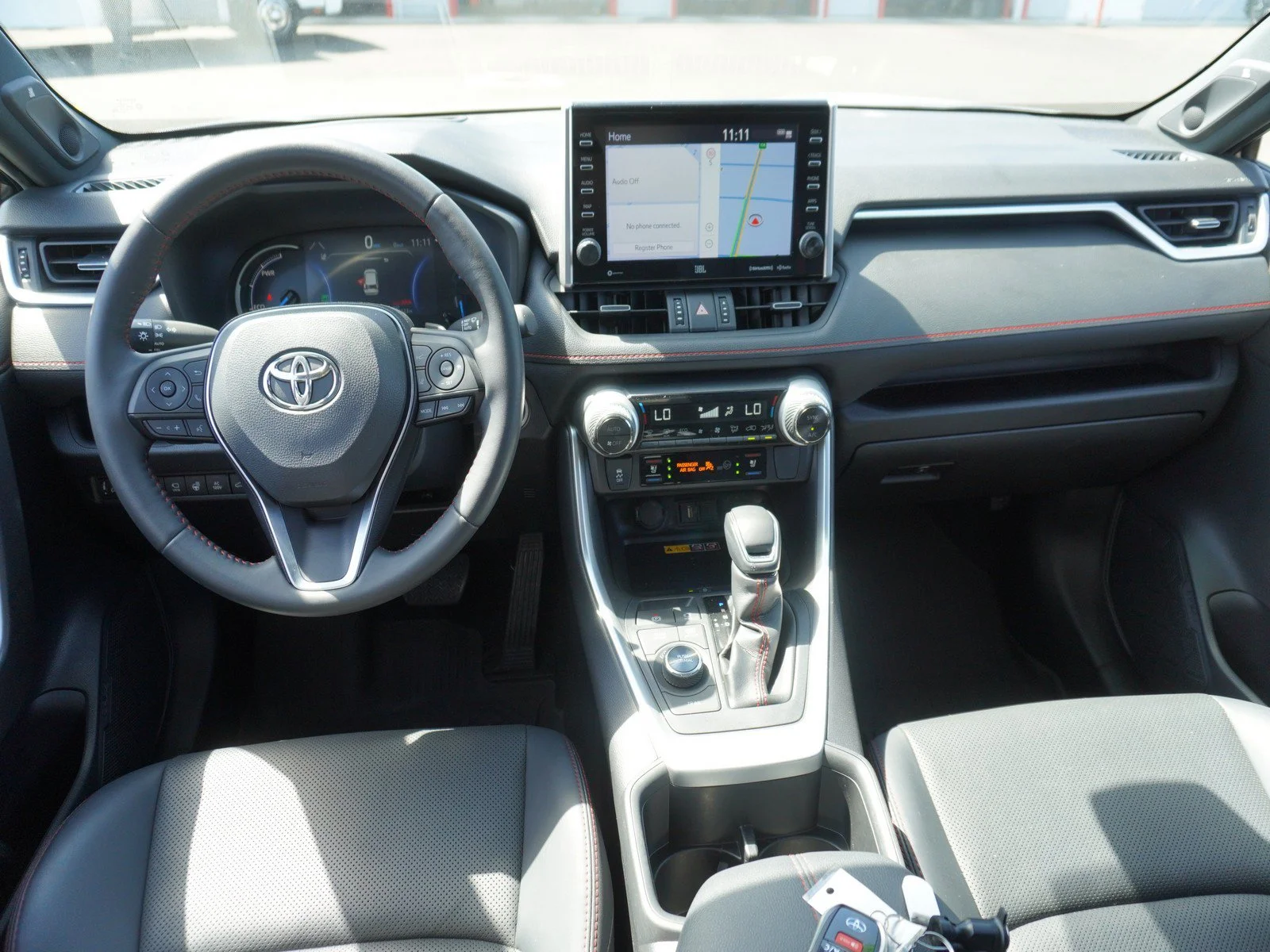 Used 2022 Midnight Black Metallic Toyota XSE image 2